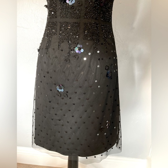 Aidan Mattox black designer dress - Picture 7 of 9